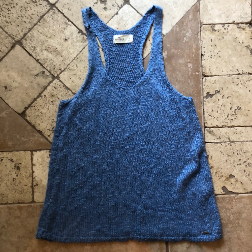 Blue Racerback Tank